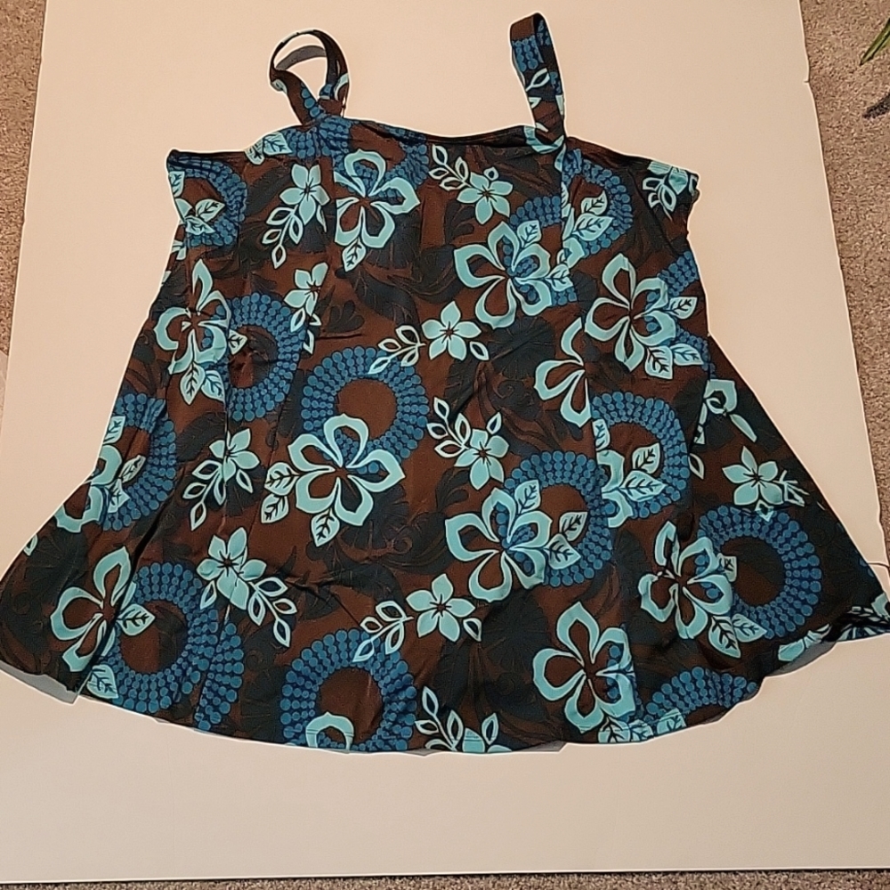 Swim 365 Swim Dress Plus Size 34W New!